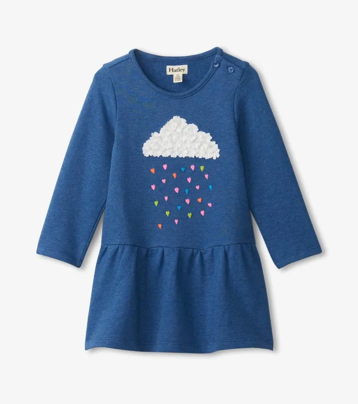 Hatley Heart Drops Flounce Skirt Dress Baby and Toddler Dresses