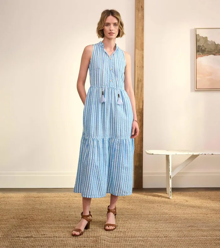 Hatley Maggie Sundress 8211 Seersucker Women Dresses
