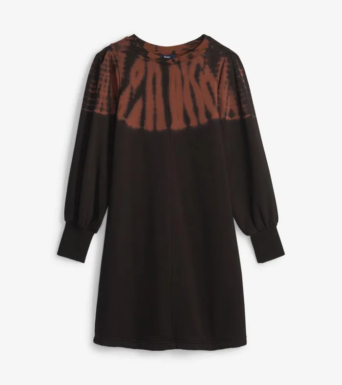 Hatley Sweatshirt Dress 8211 Caviar Storm Tie Dye Women Dresses