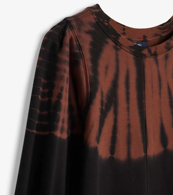 Hatley Sweatshirt Dress 8211 Caviar Storm Tie Dye Women Dresses
