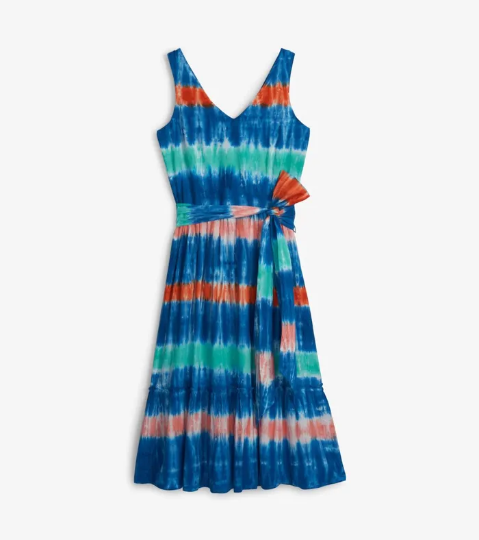 Hatley Sydney Midi Dress 8211 Cabana Tie Dye Women Dresses