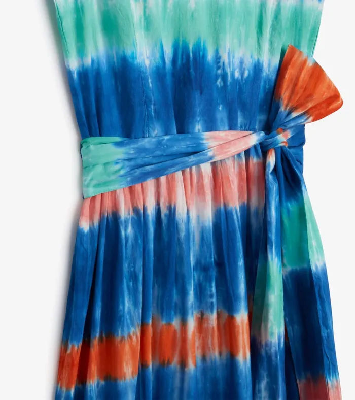 Hatley Sydney Midi Dress 8211 Cabana Tie Dye Women Dresses