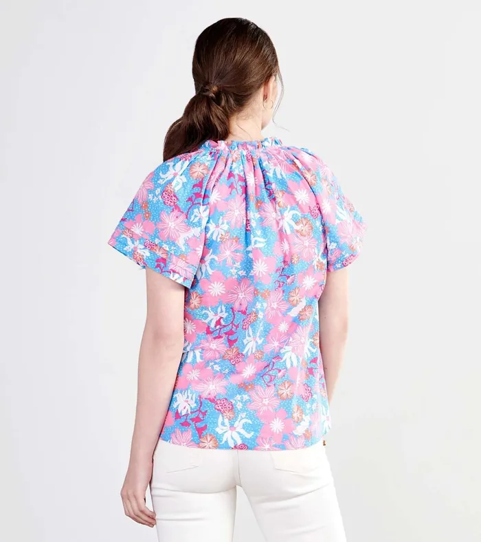 Hatley Sylvie Blouse 8211 Wild Garden Women Tops