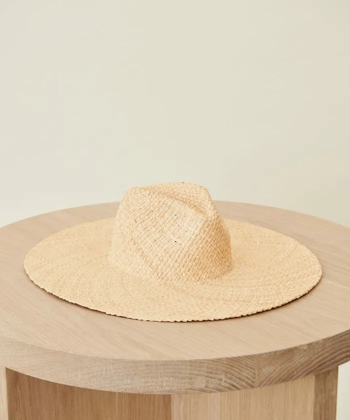 Hats and Beanies Women Jenni Kayne Woven Raffia Hat Natural