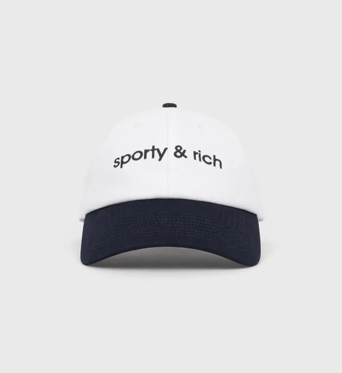 Hats Women Sporty and Rich Avant Garde Hat 8211 WhiteNavy