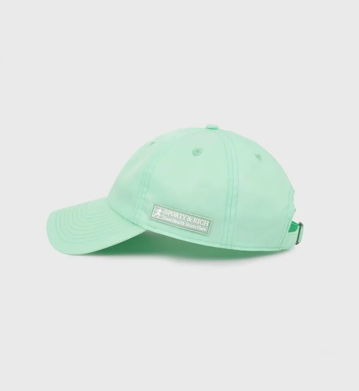 Hats Women Sporty and Rich Good Health Nylon Hat 8211 ThymeWhite