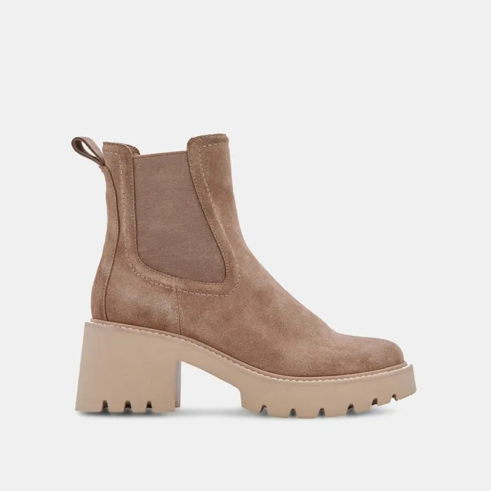 Hawk H20 Wide Booties Mushroom Suede Mushroom Suede H2o Women Dolce Vita Boots and Booties
