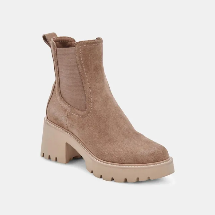 Hawk H20 Wide Booties Mushroom Suede Mushroom Suede H2o Women Dolce Vita Boots and Booties