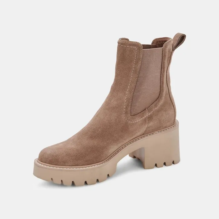 Hawk H20 Wide Booties Mushroom Suede Mushroom Suede H2o Women Dolce Vita Boots and Booties