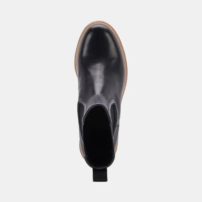 Hawk H2O Booties Black Leather Black Leather H2o Women Dolce Vita Boots and Booties