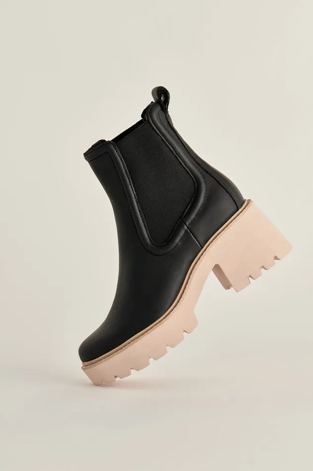 Hawk H2O Booties Black Leather Black Leather H2o Women Dolce Vita Boots and Booties