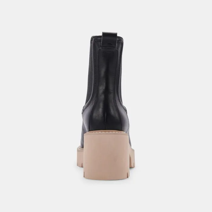 Hawk H2O Booties Black Leather Black Leather H2o Women Dolce Vita Boots and Booties