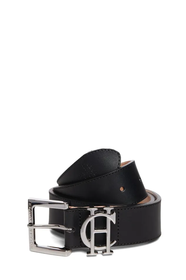 Holland Cooper Belts Women HC Classic Belt Black Silver