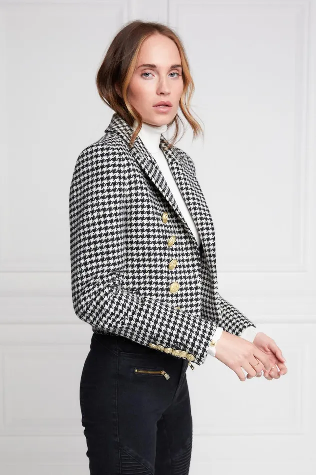 Holland Cooper Blazers Women Brompton Jacket Houndstooth