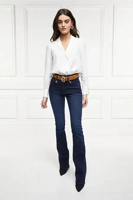 Holland Cooper Bodysuits Women Cupro Shirt Bodysuit