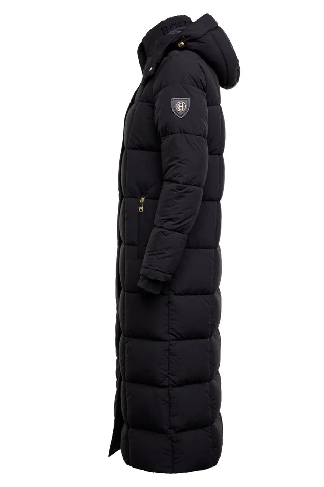Holland Cooper Coats Women Carrington Longline Coat Black Holland Cooper Coats Women Carrington Longline Coat Black