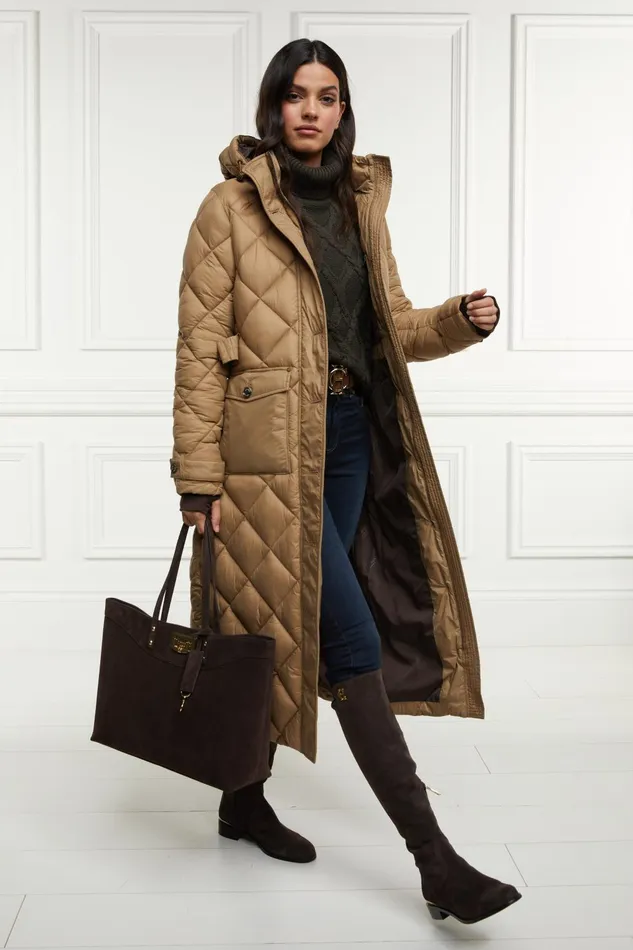 Holland Cooper Coats Women Farnham Longline Coat Holland Cooper Coats Women Farnham Longline Coat