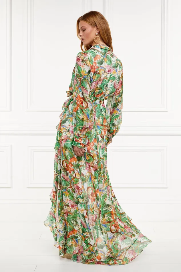 Holland Cooper Dresses Women Ellisa Maxi Dress St Lucia
