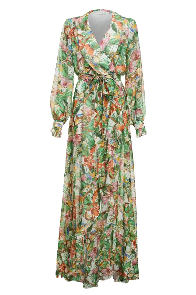 Holland Cooper Dresses Women Ellisa Maxi Dress St Lucia