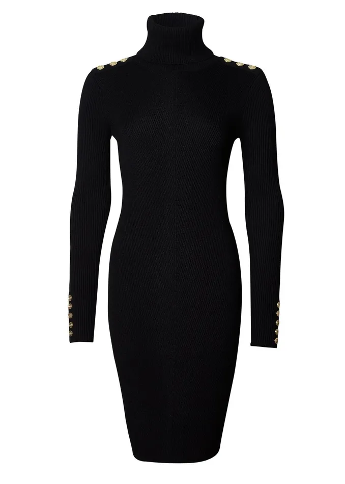 Holland Cooper Dresses Women Kensington Jumper Dress Black Holland Cooper Dresses Women Kensington Jumper Dress Black
