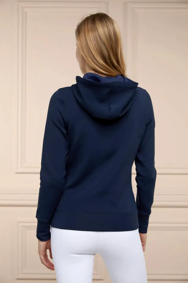 Holland Cooper Hoodies and Sweatshirts Women Crystal Hoodie Navy Holland Cooper Hoodies and Sweatshirts Women Crystal Hoodie Navy
