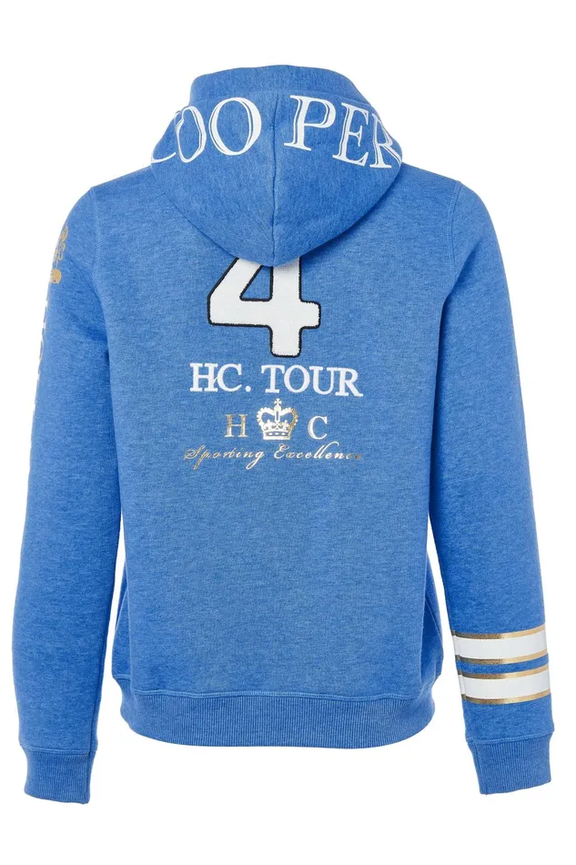 Holland Cooper Hoodies Women HC Heritage Hoodie Cobalt