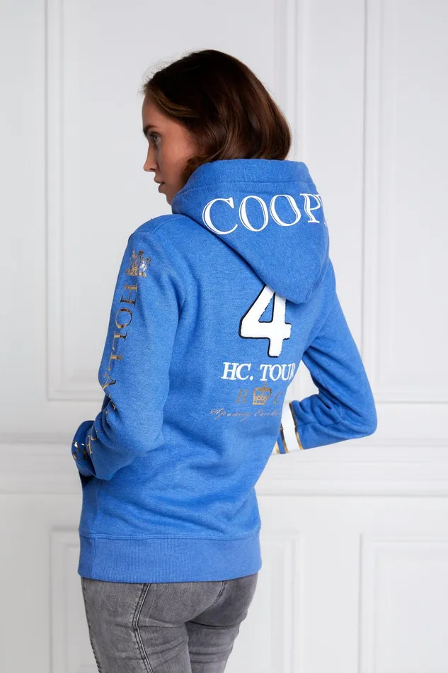Holland Cooper Hoodies Women HC Heritage Hoodie Cobalt