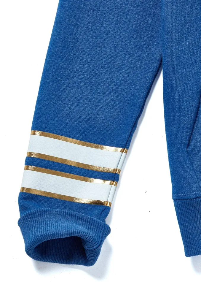 Holland Cooper Hoodies Women HC Heritage Hoodie Cobalt