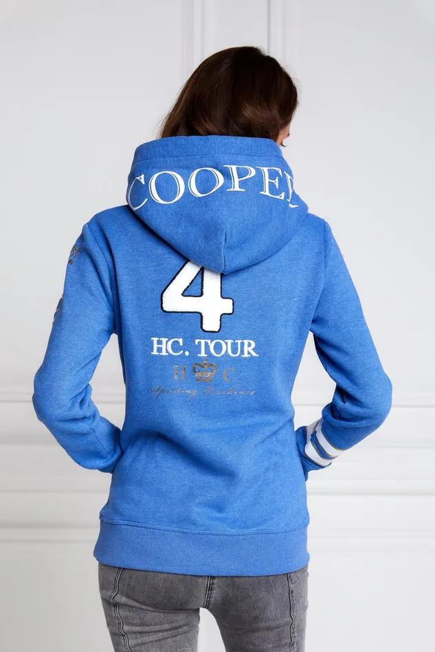 Holland Cooper Hoodies Women HC Heritage Hoodie Cobalt