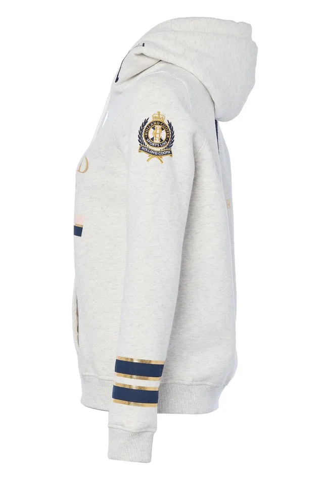 Holland Cooper Hoodies Women HC Heritage Hoodie Grey