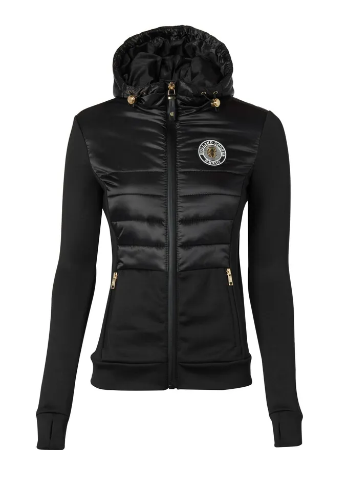 Holland Cooper Jackets Women Hybrid Shell Jacket Black Holland Cooper Jackets Women Hybrid Shell Jacket Black