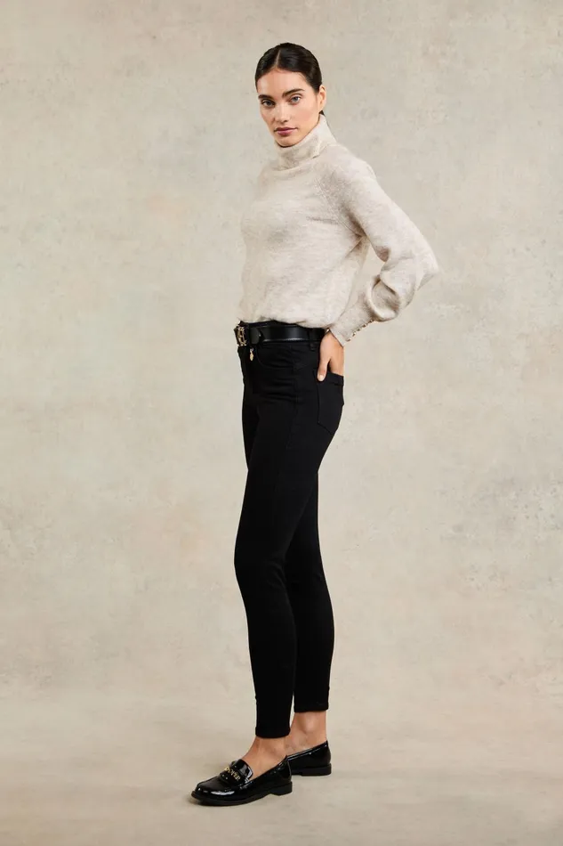 Holland Cooper Jeans Women 5 Pocket Jodhpur Jean Black Holland Cooper Jeans Women 5 Pocket Jodhpur Jean Black
