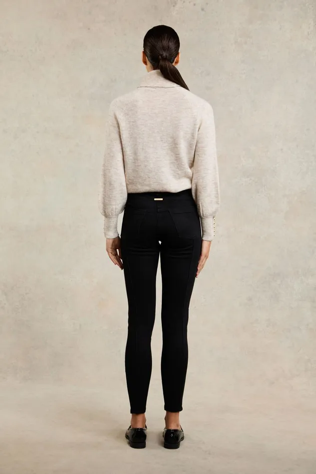 Holland Cooper Jeans Women 5 Pocket Jodhpur Jean Black Holland Cooper Jeans Women 5 Pocket Jodhpur Jean Black