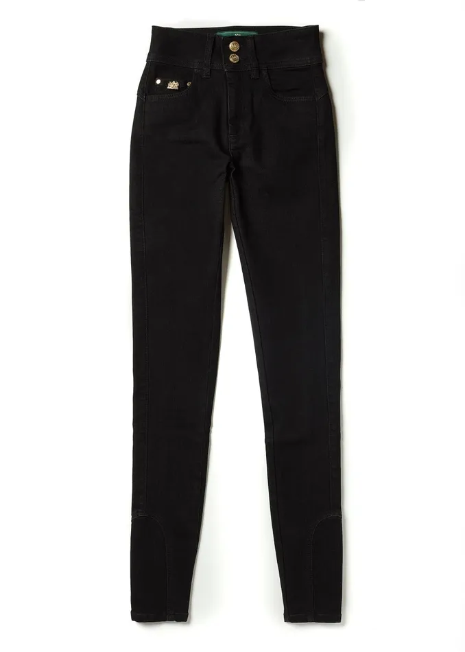 Holland Cooper Jeans Women 5 Pocket Jodhpur Jean Black Holland Cooper Jeans Women 5 Pocket Jodhpur Jean Black
