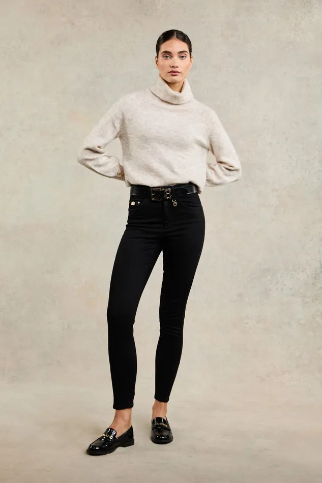 Holland Cooper Jeans Women 5 Pocket Jodhpur Jean Black Holland Cooper Jeans Women 5 Pocket Jodhpur Jean Black