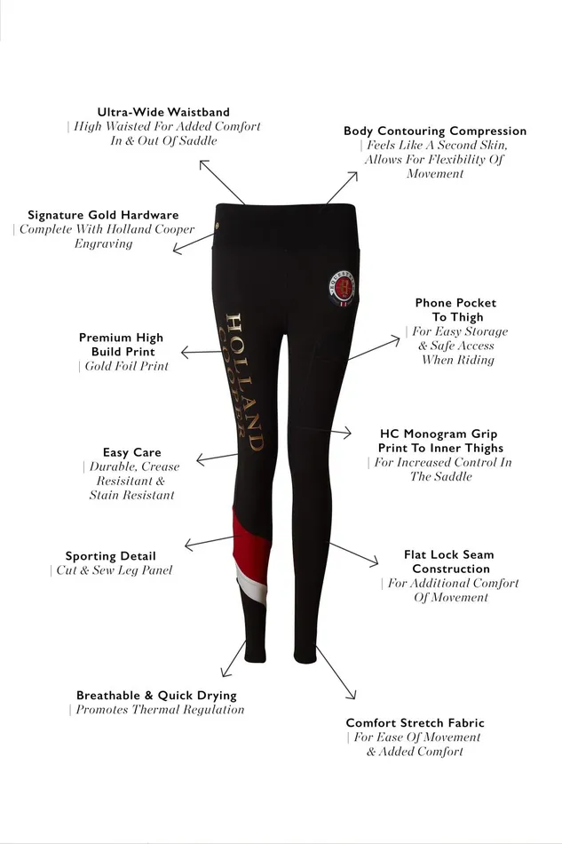 Holland Cooper Leggings Women Heritage Legging Holland Cooper Leggings Women Heritage Legging
