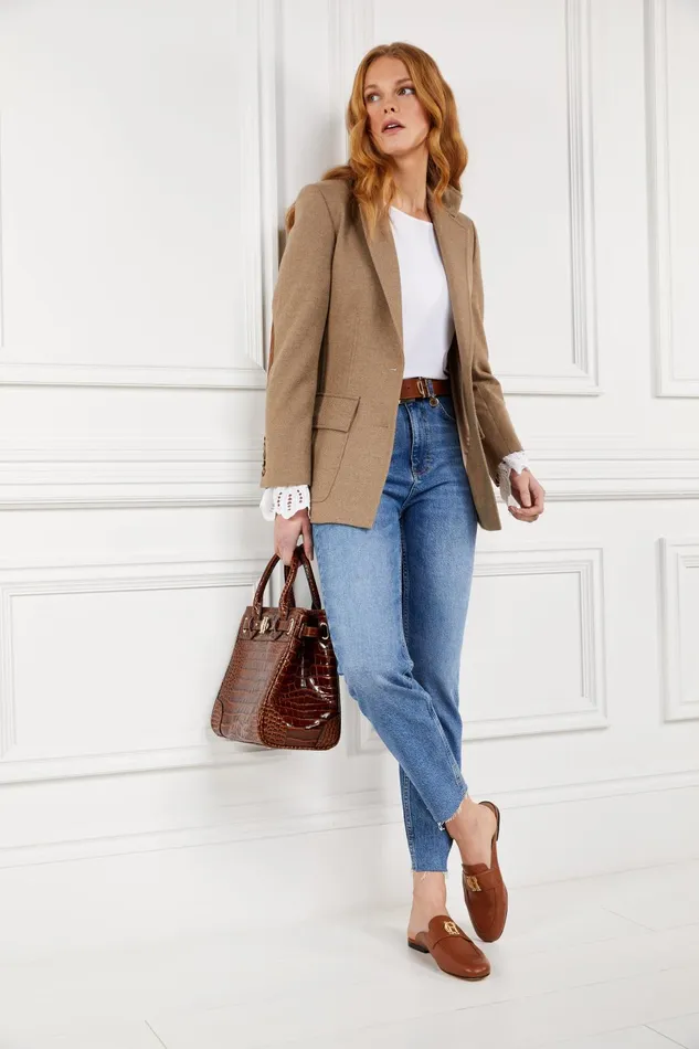 Holland Cooper Loafers Women Kingston Loafer Tan Leather Holland Cooper Loafers Women Kingston Loafer Tan Leather