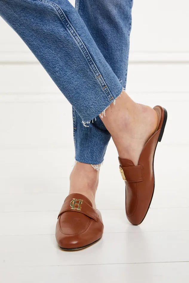 Holland Cooper Loafers Women Kingston Loafer Tan Leather Holland Cooper Loafers Women Kingston Loafer Tan Leather