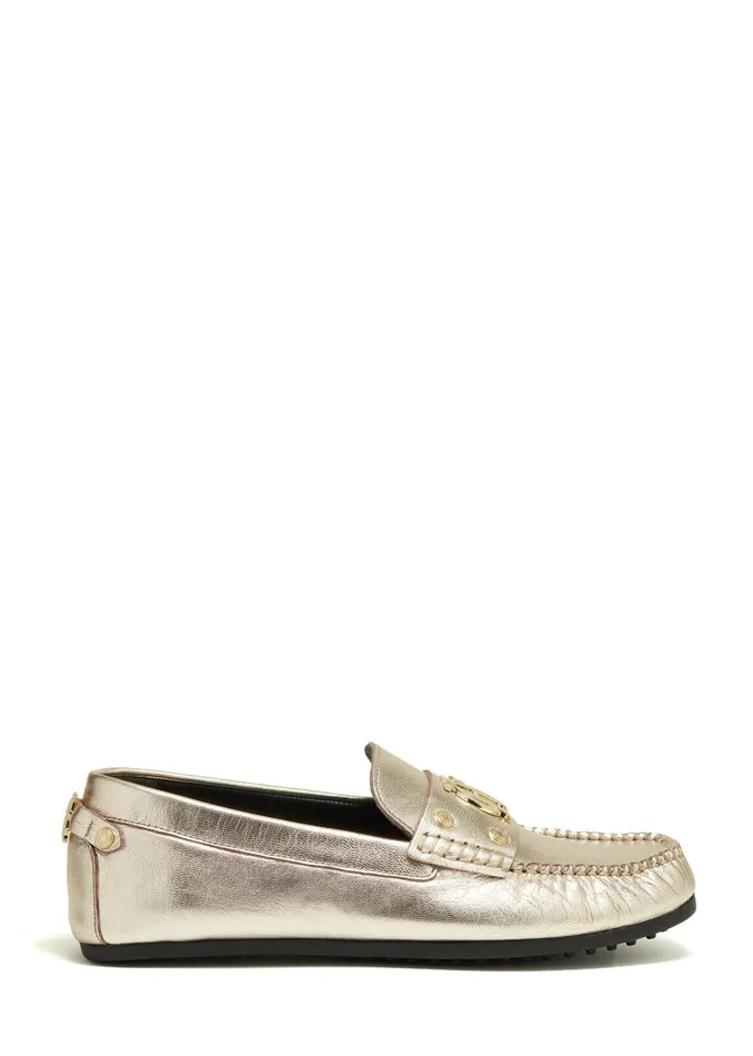Holland Cooper Loafers Women The Driving Loafer Gold