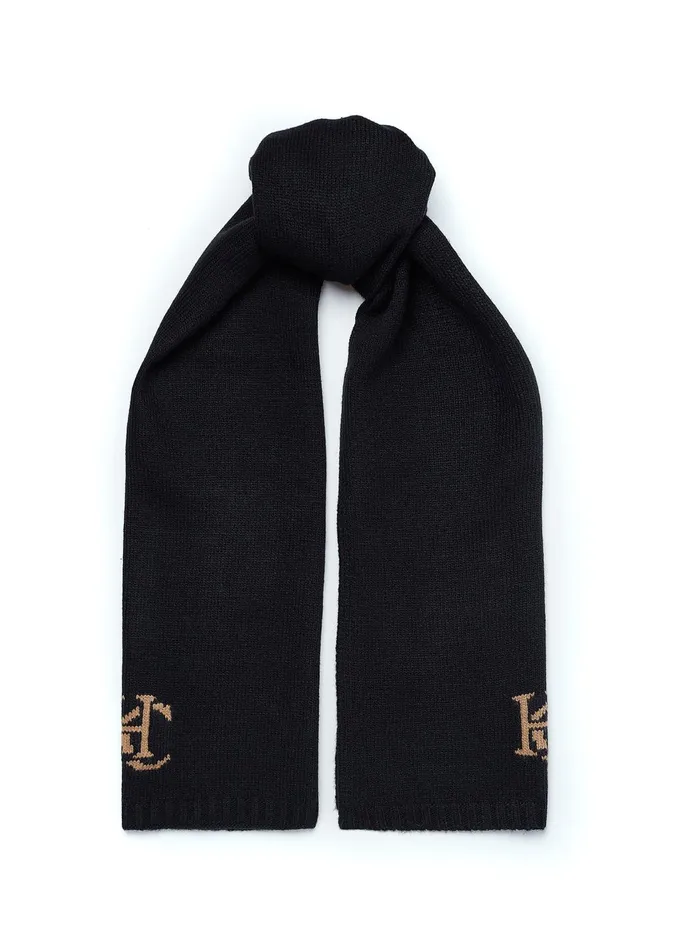 Holland Cooper Scarves Women Elle Scarf Black