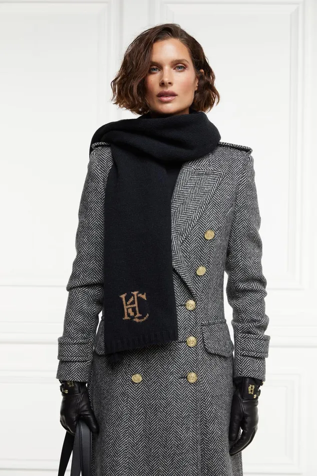 Holland Cooper Scarves Women Elle Scarf Black