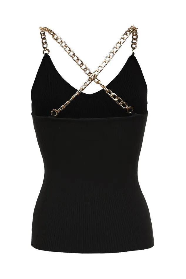 Holland Cooper Tops Women Aurora Cami Top Black Holland Cooper Tops Women Aurora Cami Top Black