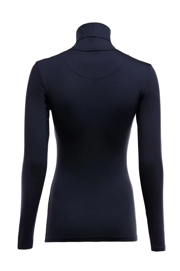 Holland Cooper Tops Women Essential Roll Neck Ink Navy Holland Cooper Tops Women Essential Roll Neck Ink Navy