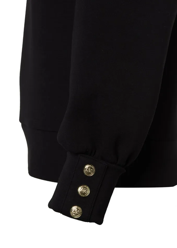 Holland Cooper Tops Women Kelso High Neck Black Holland Cooper Tops Women Kelso High Neck Black