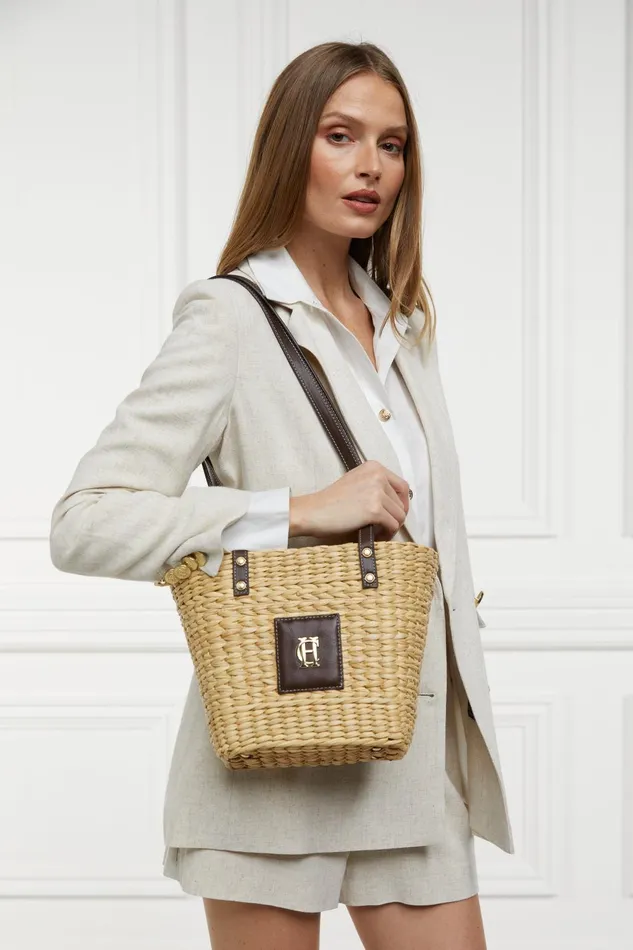 Holland Cooper Tote Bags Women Mini Paloma Straw Tote Holland Cooper Tote Bags Women Mini Paloma Straw Tote