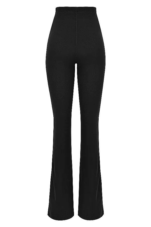 House Of CB ErinBlack Mesh Trousers Black Women Trousers