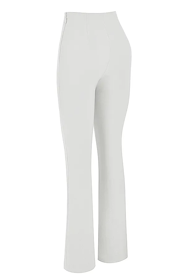 House Of CB LaurelIvory High Waisted Trousers 8211 SALE Ivory Women Trousers