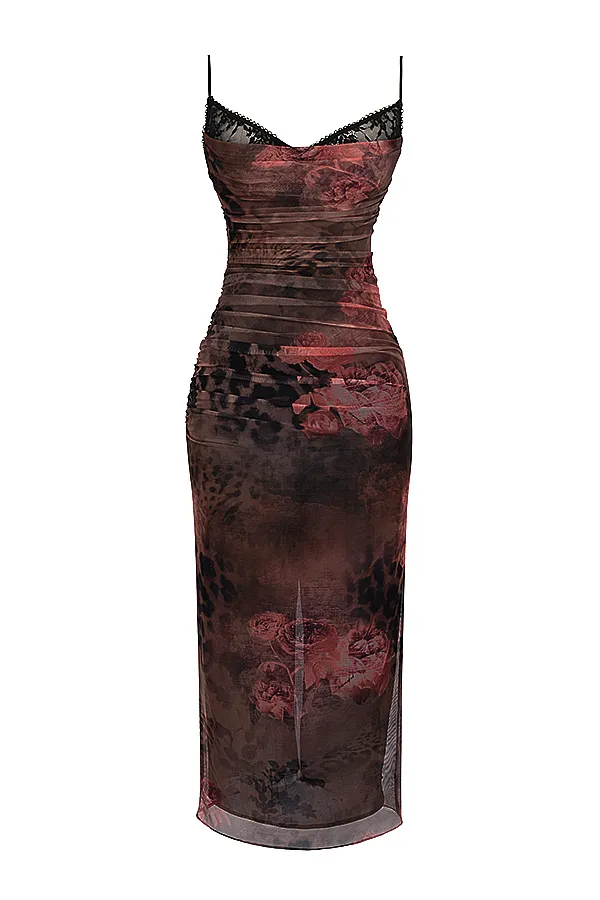 House Of CB NaliniPrinted Maxi Dress Printed Women Bodycon Dresses