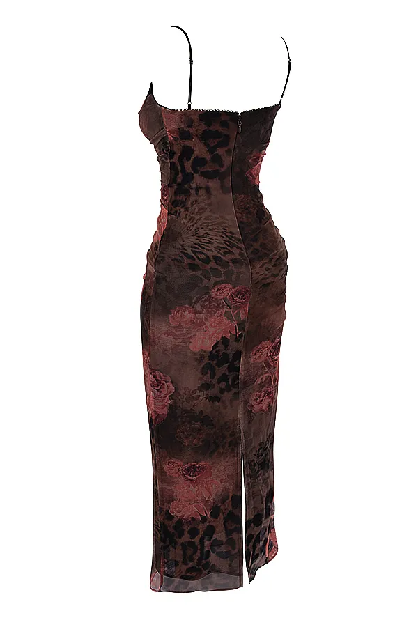 House Of CB NaliniPrinted Maxi Dress Printed Women Bodycon Dresses