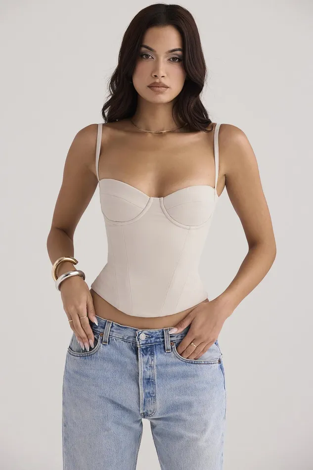 House Of CB ShannaOyster Underwired Corset Oyster Women Corsets